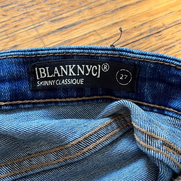 Blank NYC Classic Skinny Distressed Jeans - Picture 6 of 11